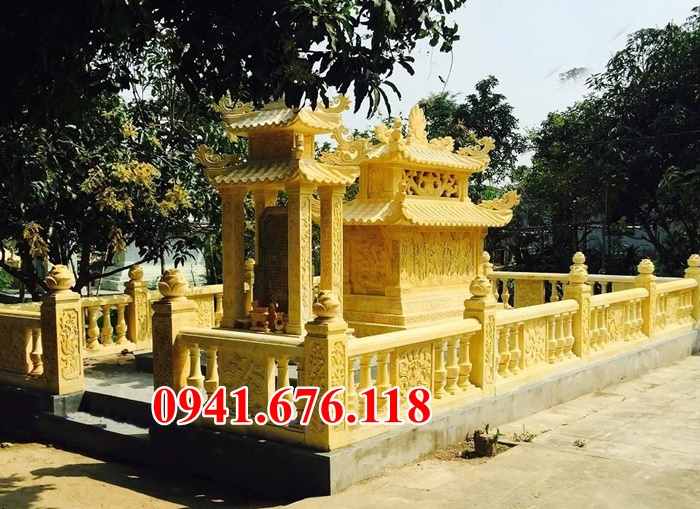 mẫu 2882 lăng mộ bằng đá bán thái nguyên nghĩa trang dòng họ ông bà